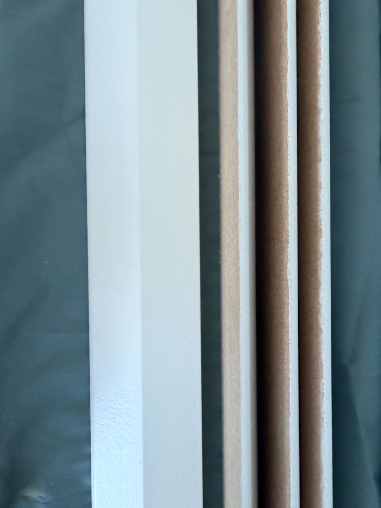 Chamfered Round MDF Skirting Board 70mm x 15mm x 3050mm – Painted – 4 Lengths