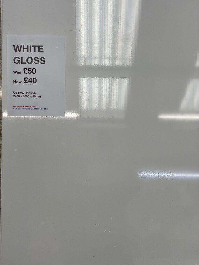 PVC Cladding 10mm, tongue & groove,Trims, adhesives, CSH BATHROOMS LTD