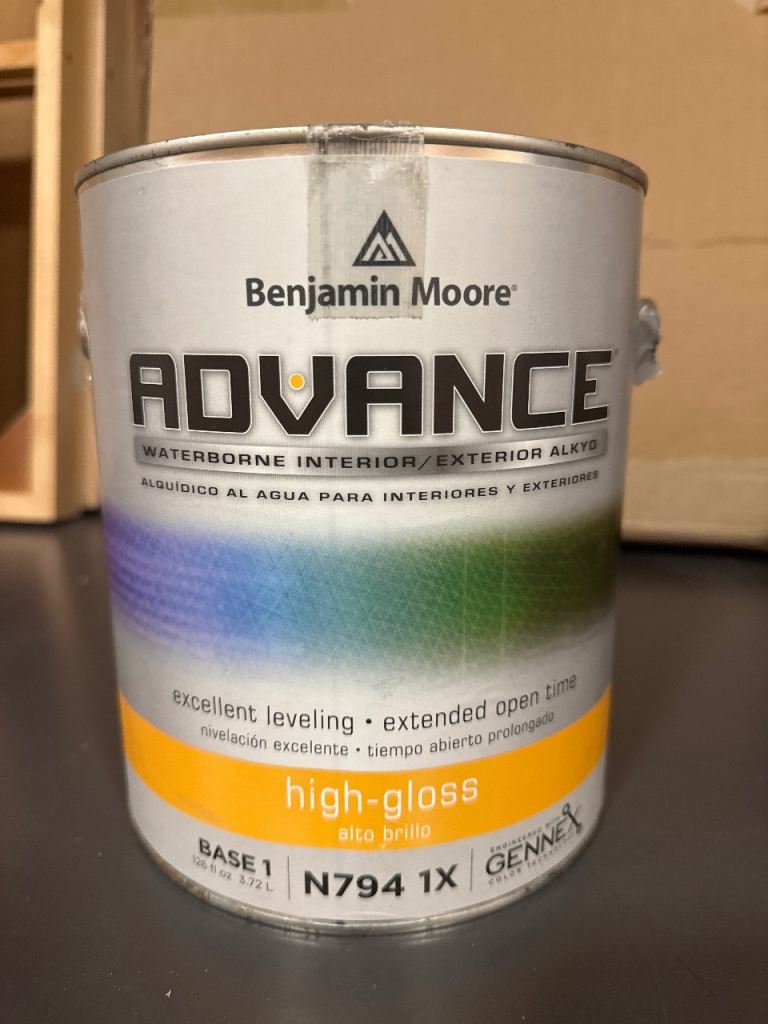Benjamin Moore Advance High-Gloss Paint - New, Unopened