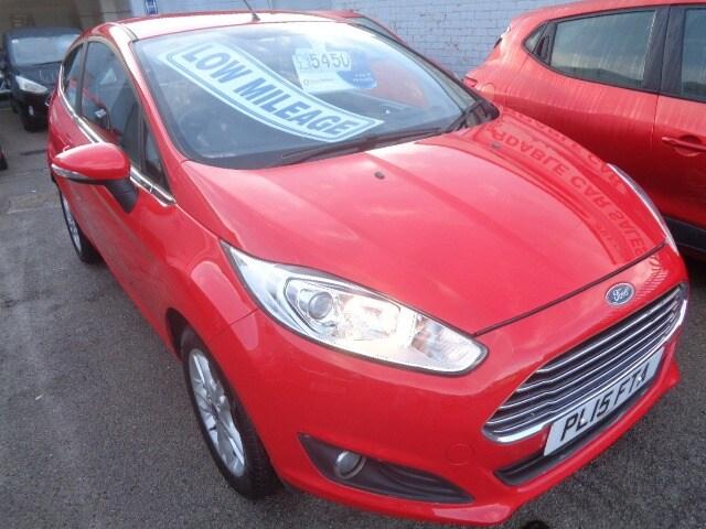 2015 Ford Fiesta 1.25 82 Zetec 3dr LOW Mileage HATCHBACK Petrol Manual