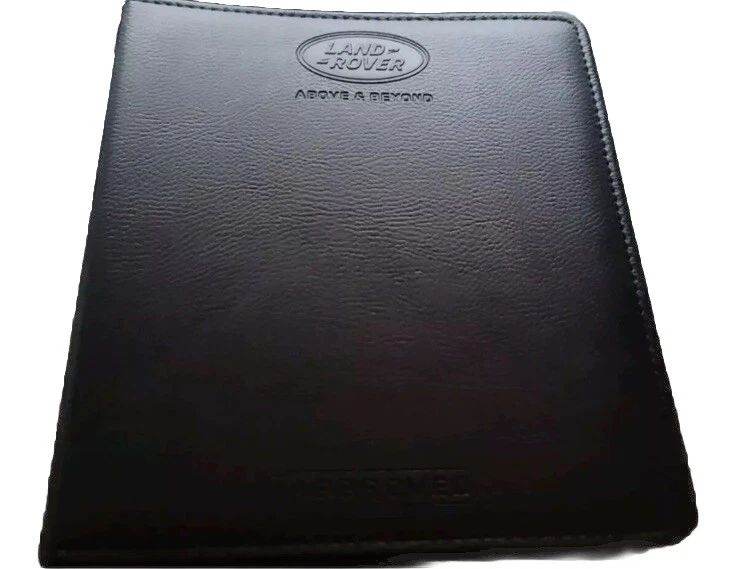 Land Rover 'Approved' Leather wallet binder, for all Models, Genuine original, VGC