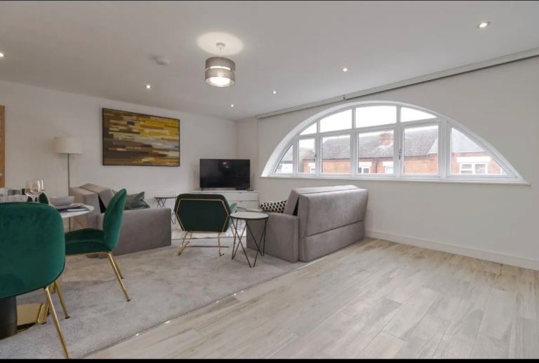 Stunning Furnished 3-Bedroom Duplex Penthouse | Berkley Court, Coventry, CV5