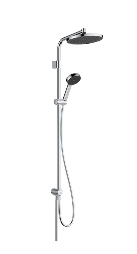 Hansgrohe Activera S Showerpipe 240 1 Jet EcoSmart Reno Varia - Chrome  28074000