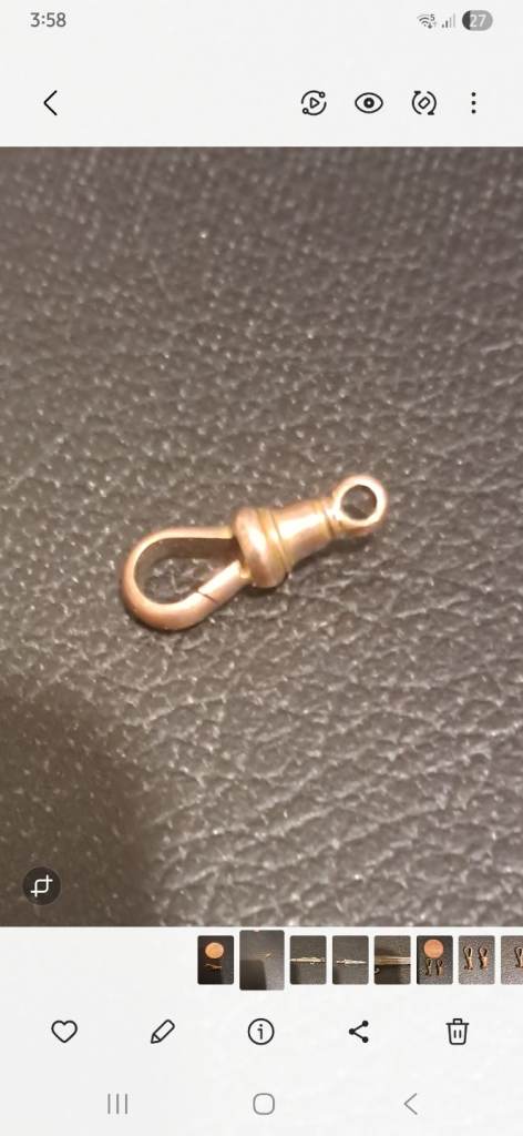 Vintage 9cg dog clip