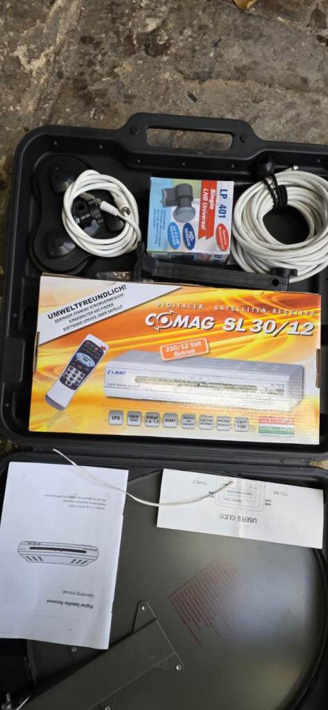Satellite Receiver for caravan Comag SL30/12