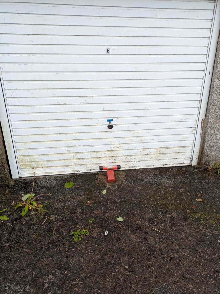 Storage unit in Lock up garage.