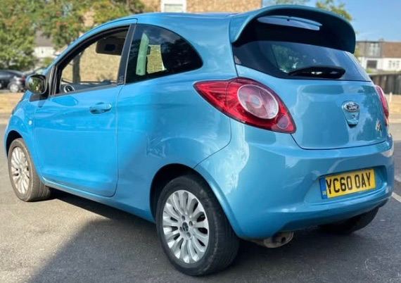 Ford, KA, Hatchback, 2010, Manual, 1242 (cc), 3 doors