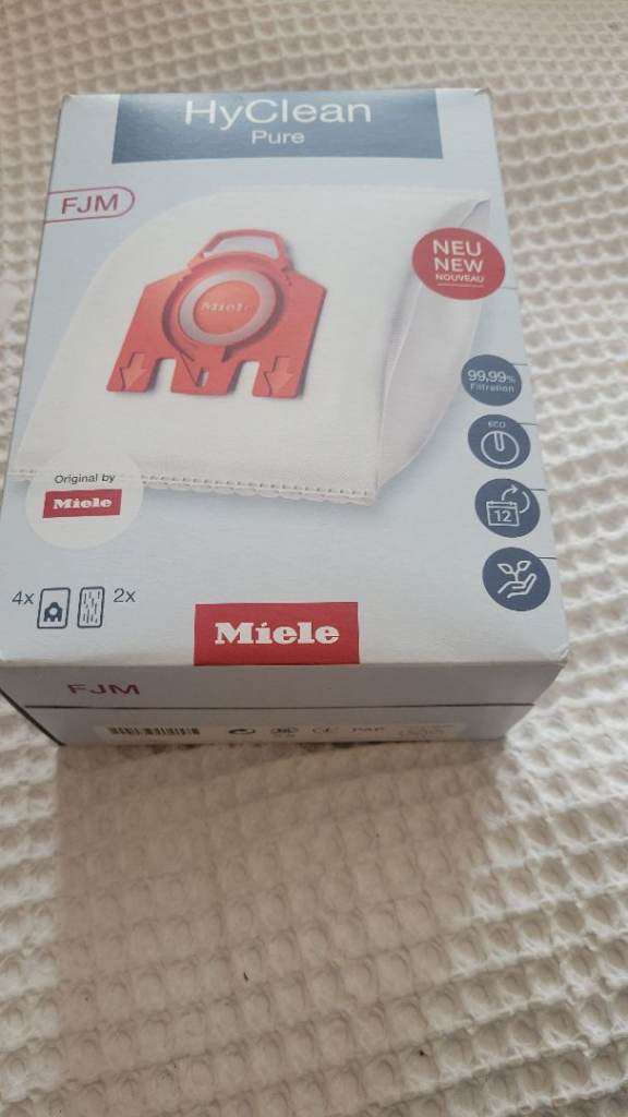 3 miele hyclean pure vacuum bags