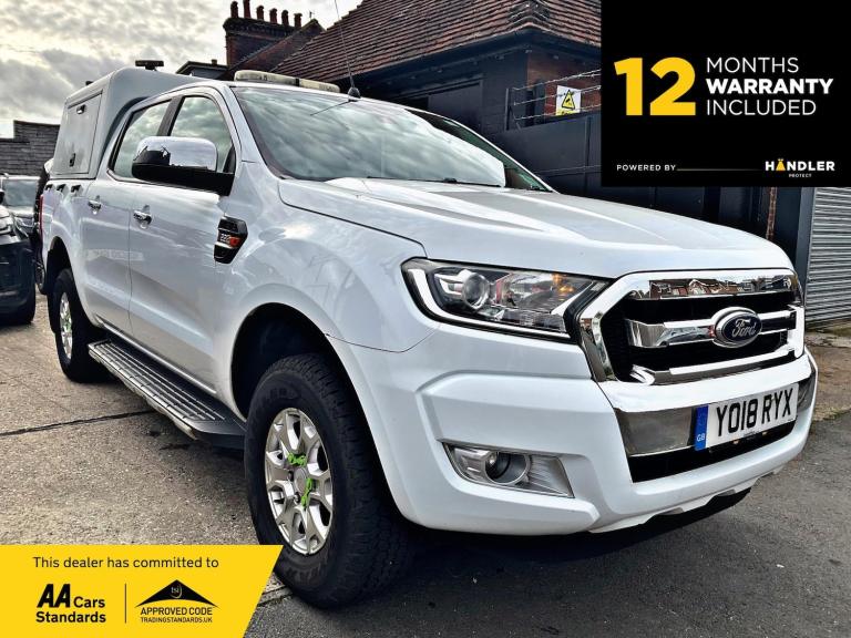 2018 Ford Ranger 2.2 TDCi XLT 4WD Euro 5 (s/s) 4dr (Eco Axle) PICK UP Diesel Manual