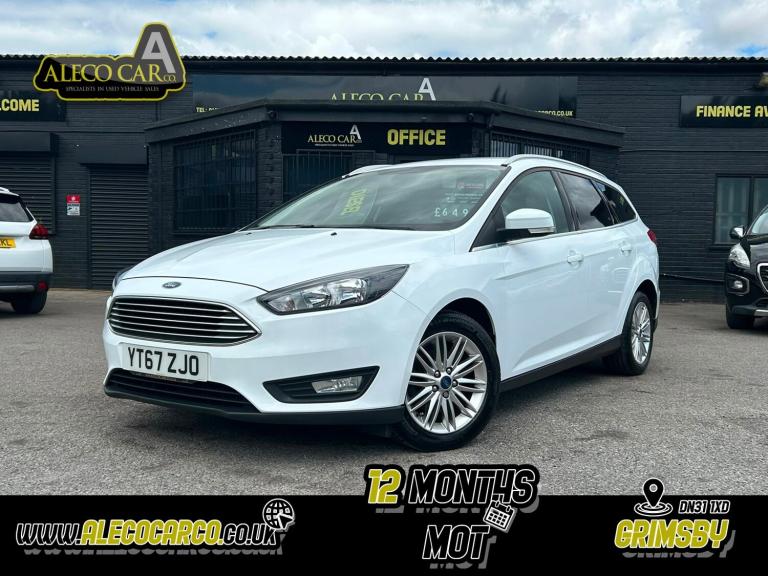 FORD FOCUS 1.5 TDCi Zetec Edition White Manual Diesel 2017