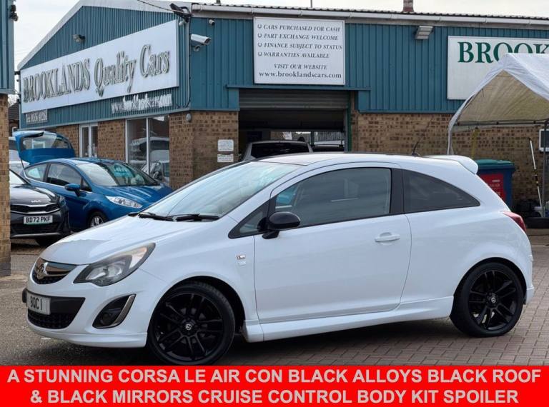 2012 Vauxhall Corsa 1.2 Limited Edition 3dr HATCHBACK PETROL Manual