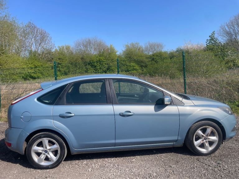 FORD FOCUS 1.6 ZETEC 09 REG BLUE 5 DOOR GENUINE 69196 MOT AUGUST 14TH 2026 LOW INSURANCE