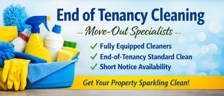 End of Tenancy Cleaning – Short Notice Available (Sheffield)