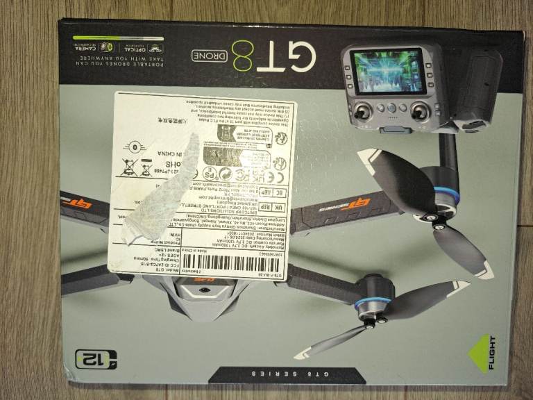 GT8 Foldable Drone with HD Camera – Brand New
