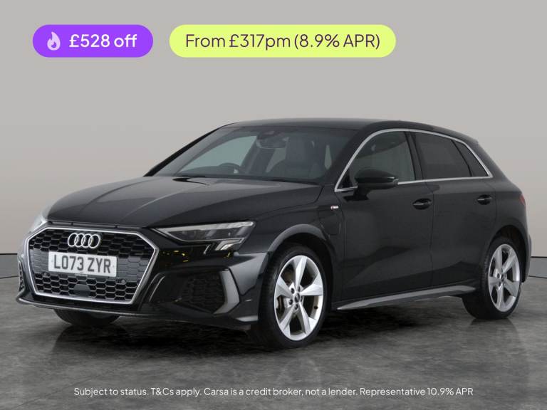 2023 Audi A3 1.4 TFSIe 40 S line Sportback 5dr Petrol Plug-in Hybrid S Tronic Euro 6 (s/ Hatchbac...