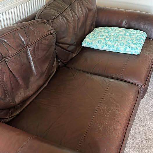 Leather sofa - Marks and Spencer