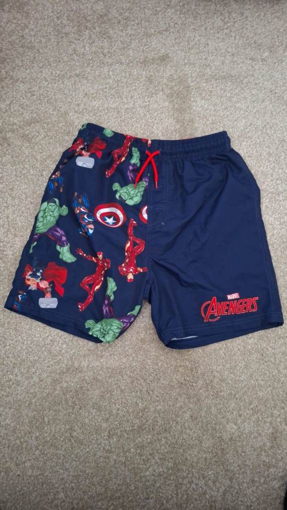 Marvel Avengers Kids Swim Shorts
