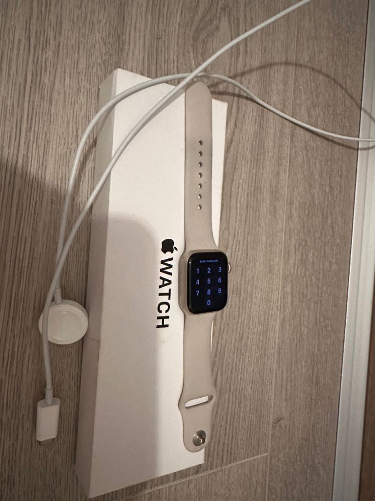 Apple Watch with Box and Charger – Good Condition