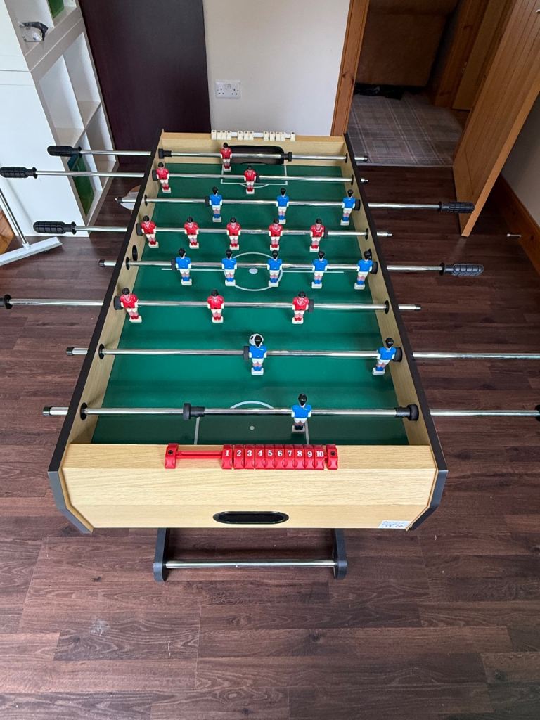 4 foot foldable table football 