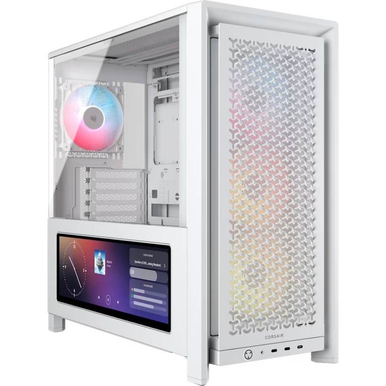 CORSAIR FRAME 4000D LCD RS ARGB WHITE — BRAND NEW & FACTORY SEALED