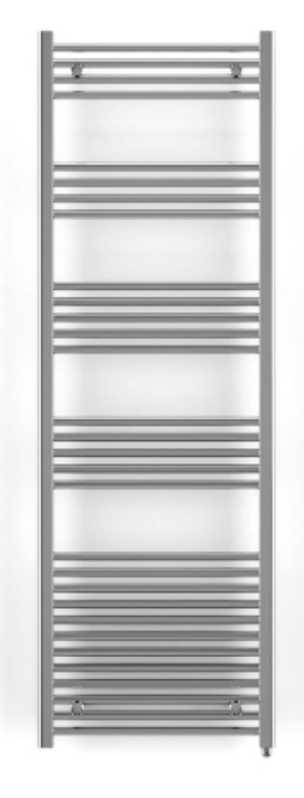 Terma Leo SIM Electric Towel Rail - Chrome 600w (600 x 1800mm)