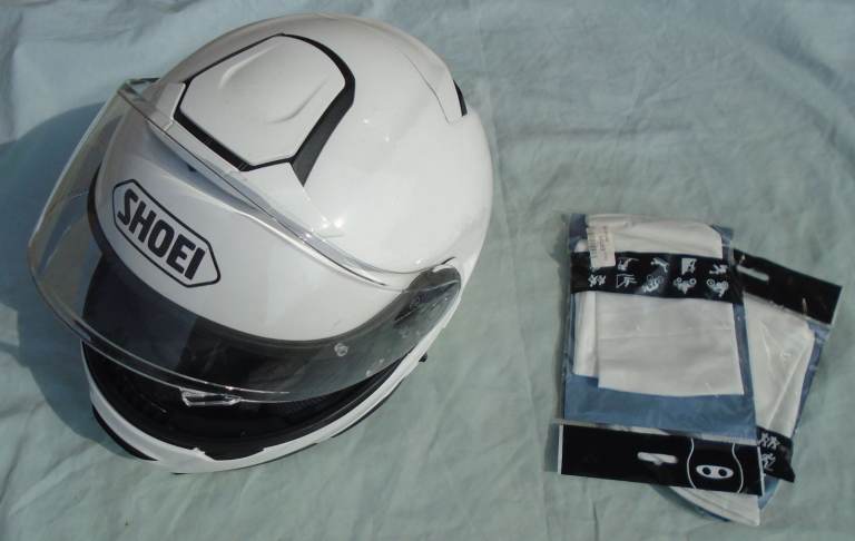 Shoei Neotech helmet in mint condition (but 8 years old).  