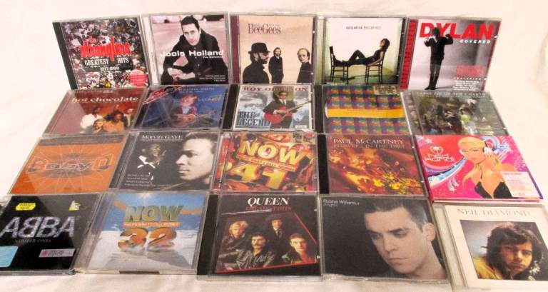 CD Albums Bundle of 20 Rock and Pop from 70s and 80s