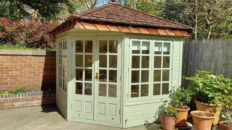 Malvern Clifton Summer House 8' x 8' - Excellent Condition