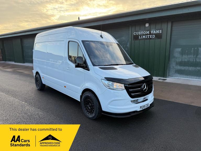 MERCEDES SPRINTER MWB 314 3.5T WHITE VAN CRAFTER ***VAT INCLUDED***