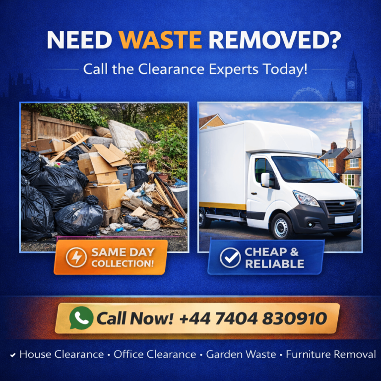 Rubbish Removal London | House & Garden Waste | Fast Collection