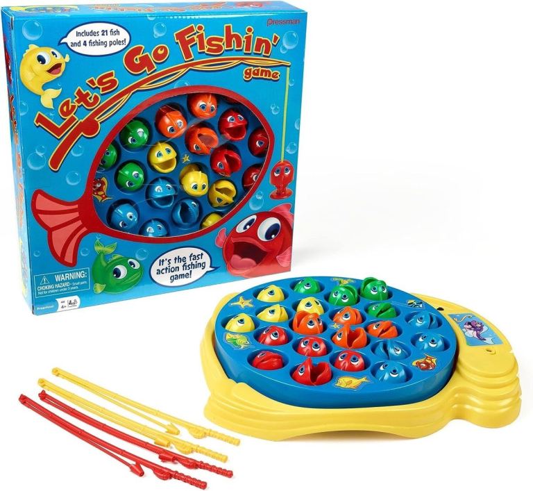 Pressman Let's Go Fishin' Game – As Good As New
