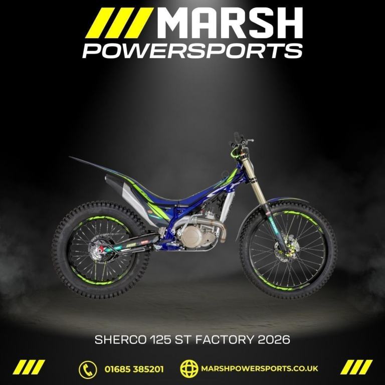 Sherco ST 125 Trial 2026 - Sherco Main Dealer - Reserve NOW!