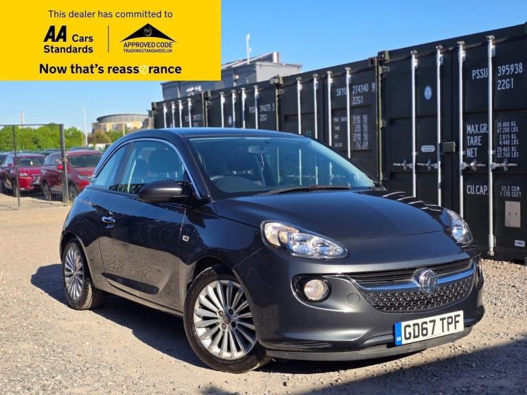 2018 Vauxhall ADAM 1.4i ecoFLEX Glam 3dr Easytronic HATCHBACK PETROL Automatic