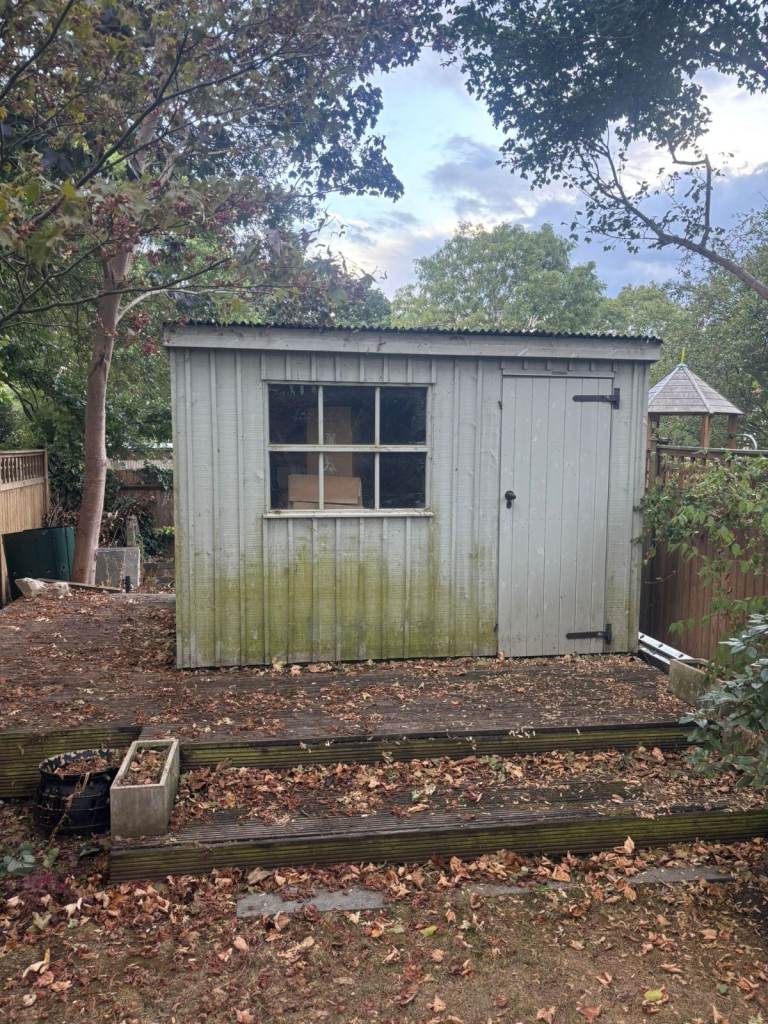 Giving away our National Trust garden shed