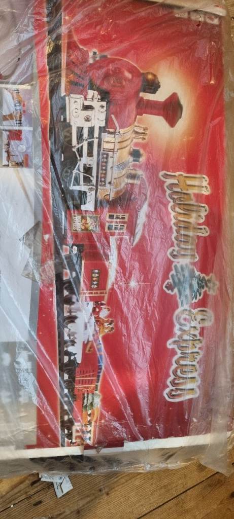 Brand New Toy Train Set – Red and White