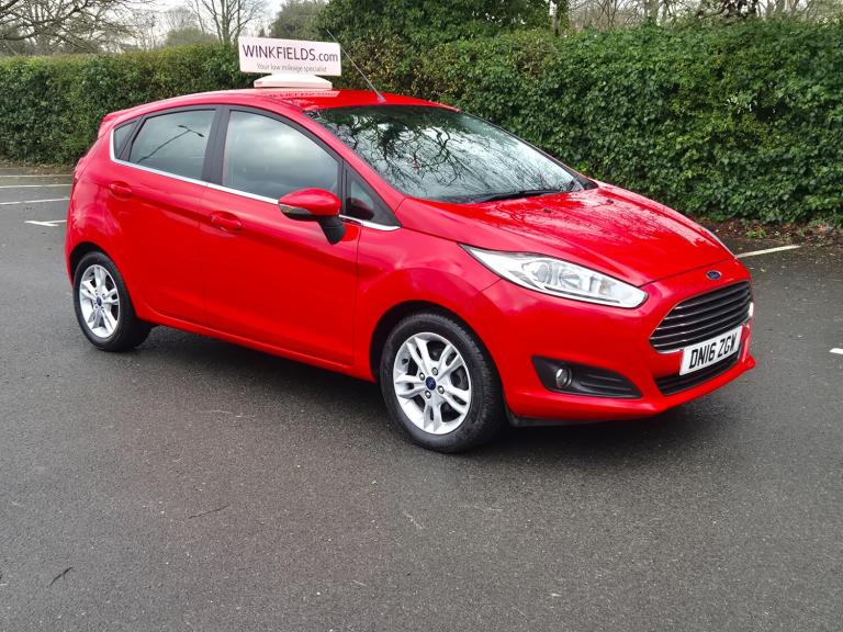 2016 Ford Fiesta 1.25 Zetec Hatchback 5dr Petrol Manual Euro 6 (82 ps) Petrol