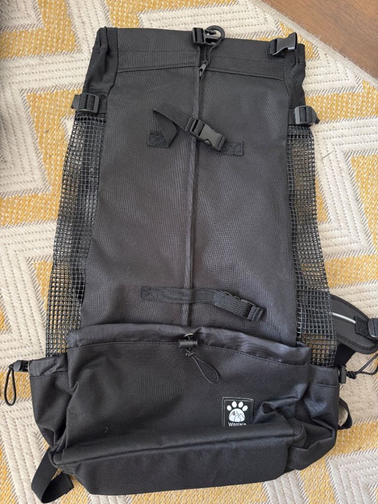 Dog Carrier Backpack – Black, As Good As New