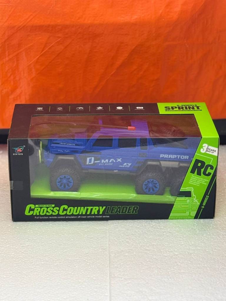 CrossCountry Leader 6‑Wheel RC Truck – Full‑Function Off‑Road Remote Control Vehicle