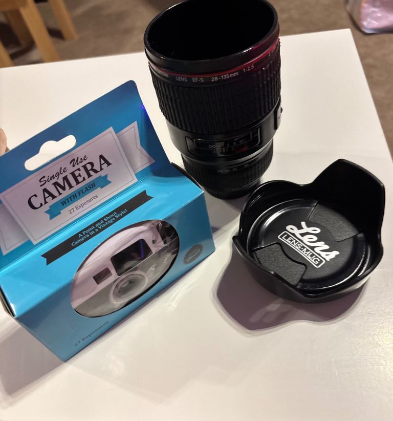 image for Camera mug & disposable camera
