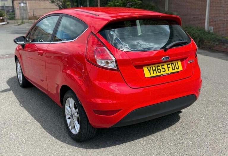 2016 Ford Fiesta 1.25 82 Zetec 3dr HATCHBACK PETROL Manual