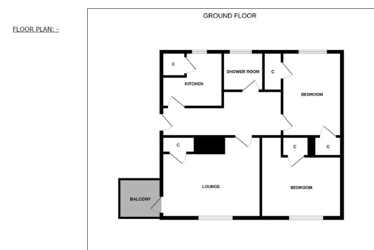 2 Bed Flat in Douglas, Dundee