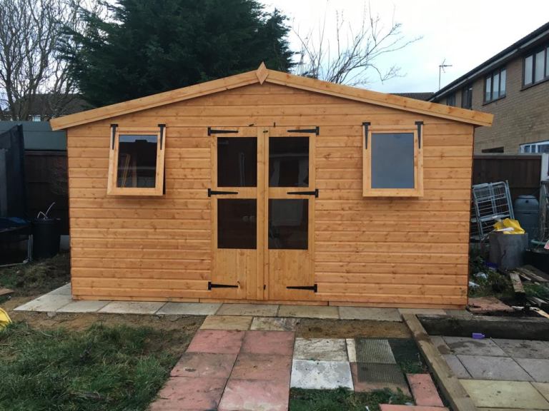 K&d bespoke sheds Ltd 12x12 summerhouse 