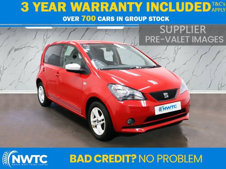 2017 SEAT Mii 1.0 12v Design Mii Hatchback 5dr Petrol Manual Euro 6 (60 ps) 1 FORMER OWNE Hatchba...