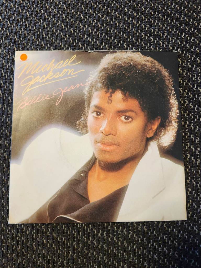 Michael Jackson 7" singles Thriller & Billie Jean