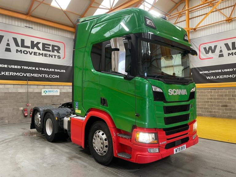 SCANIA NEW GENERATION R450 *EURO 6* 6X2 TAG AXLE TRACTOR UNIT – 2019 – WT19 BVV