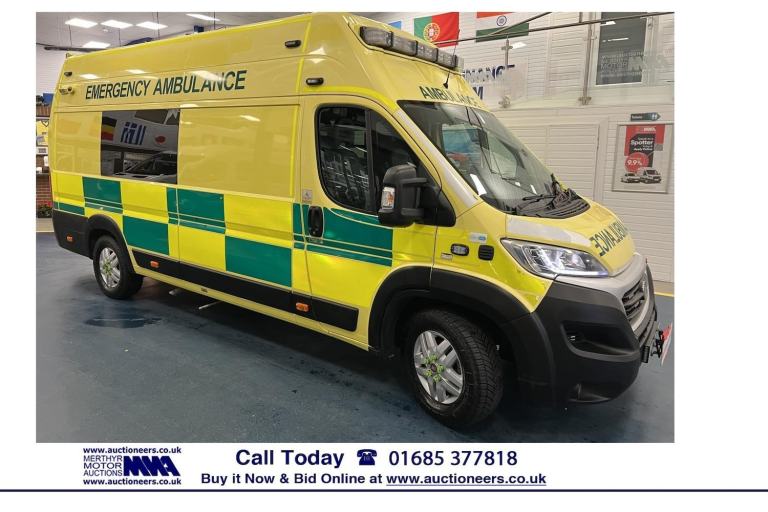 2020 Fiat Ducato 42 MAXI 2.3 MULTIJET II 176PS AMBULANCE C/W STRETCHER AND RAMP (EURO 6) --- PANE...