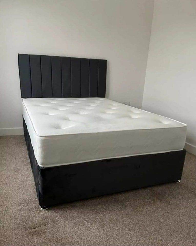 📞 Brand New Double Divan Bed + Mattress 🚚 25% OFF – Limited Stock