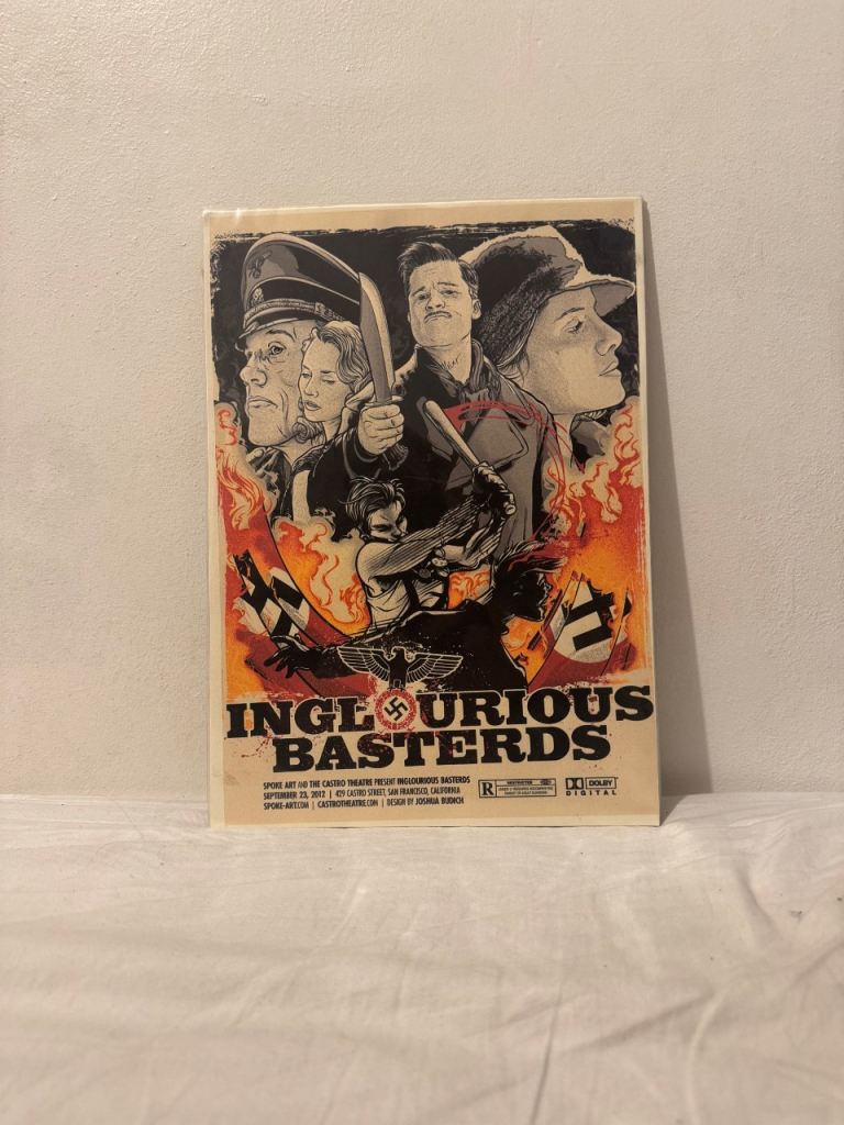 Small Inglorious Basterds Cardboard Poster