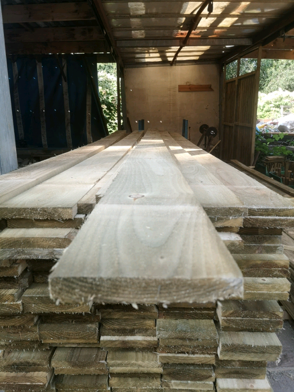 6x1 Timber 4.8m (PRESSURE TREATED) 150mmx22mmx4800mm