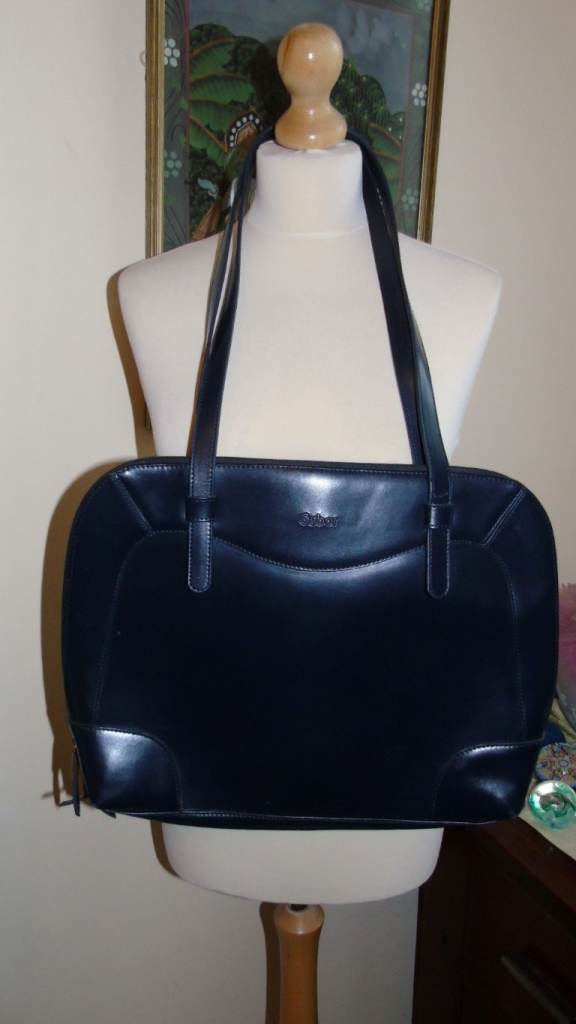 Gabor Ladies Large Navy Bag